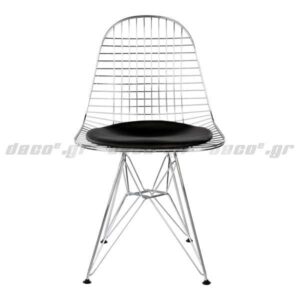 Μοντέρνα μεταλλική καρέκλα τραπεζαρίας Vitt™ σε σχέδιο Eames