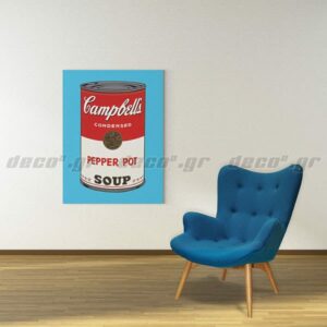 Soup Πίνακας σε καμβά Pop Art Warhol style