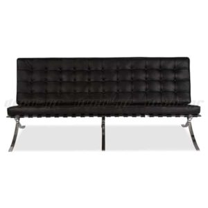 Δερμάτινος καναπές Barcelona style για γραφείο ή σαλόνι BCN™ 70