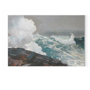 Θαλασσογραφίες πίνακες ζωγραφικής Storm on the sea