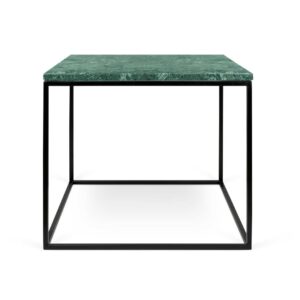 Βοηθητικό τραπέζι σαλονιού με πράσινο μάρμαρο GLEAM 50