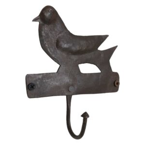 Vintage κρεμάστρα πουλί για τοίχο BIRD από σίδηρο