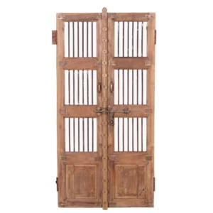 Παλιά ξύλινη σκαλιστή πόρτα teak 145cm Sui Generis