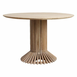 Στρογγυλό τραπέζι ξύλο teak Eiffel 120 με πιστοποίηση FSC®