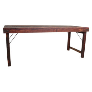 Αναδιπλούμενο τραπέζι ξύλινο Farmhouse 190