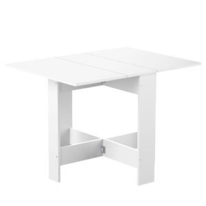 Λευκό τραπέζι κονσόλα ανοιγόμενο PAPILLON 100