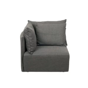 Πολυμορφικός καναπές γκρι σκούρο με μπράτσα DUNE μονός