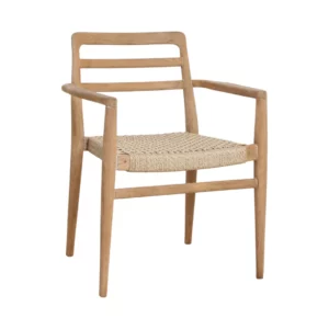 Καρέκλα τραπεζαρίας στοιβαζόμενη teak VERANO με πιστοποίηση FSC®