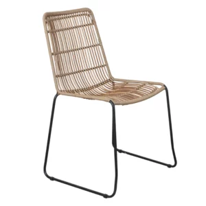 Καρέκλες ρατάν εξωτερικού χώρου Jane Slim φυσικό