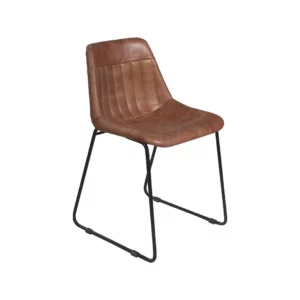 Καρέκλες τραπεζαρίας δέρμα ταμπά vintage Buffalo GLOVE